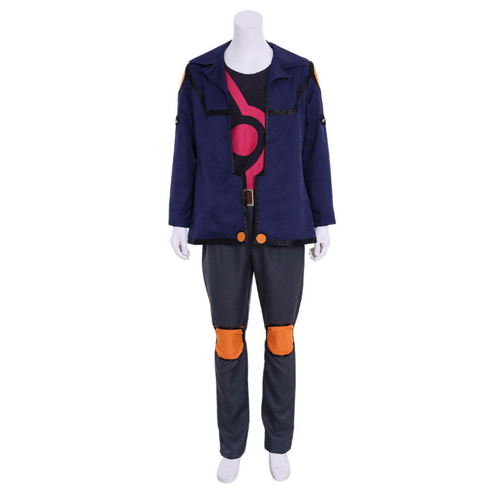 Yu-Gi-Oh! Fudo Yusei Cosplay Costume - Premium Anime Game Outfit-Astricos