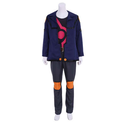 Yu-Gi-Oh! Fudo Yusei Cosplay Costume - Premium Anime Game Outfit-Astricos