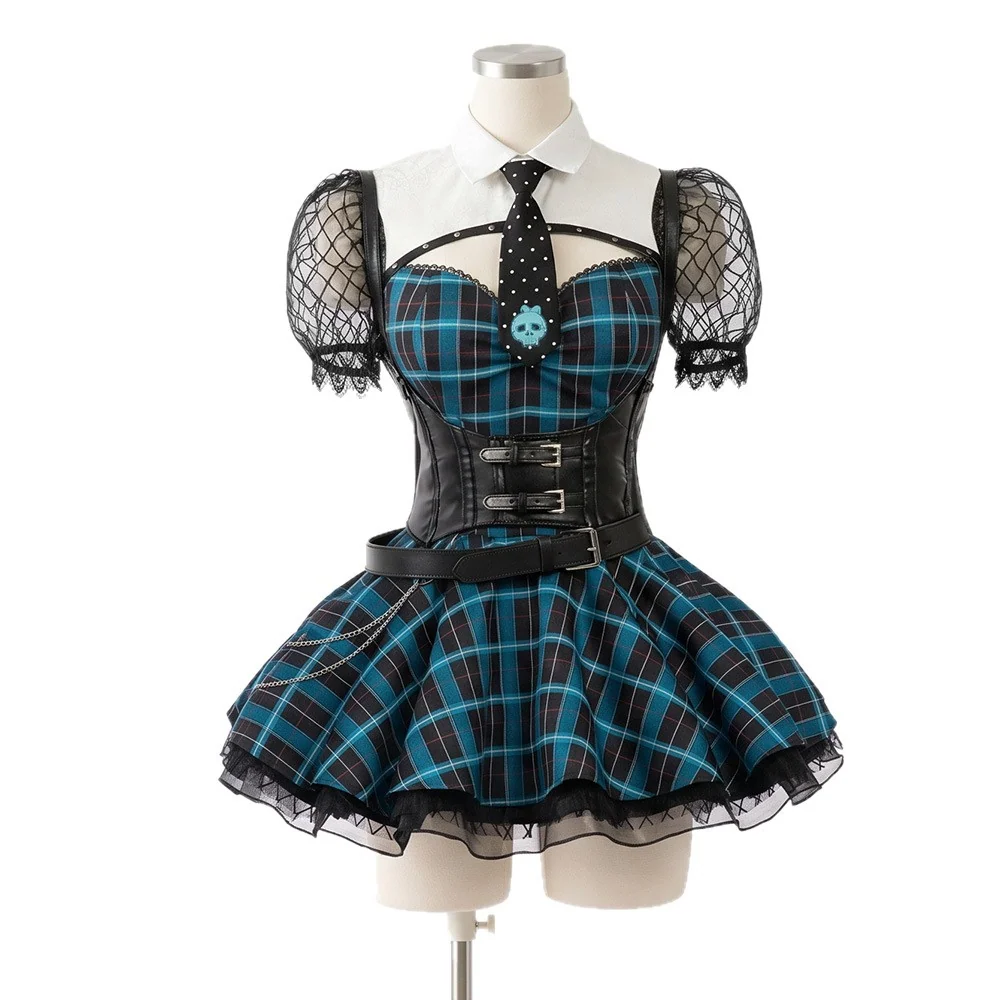 Monster High Draculaura Frankie Stein Ghoulia Cosplay Costume Custom For Halloween Comic Con