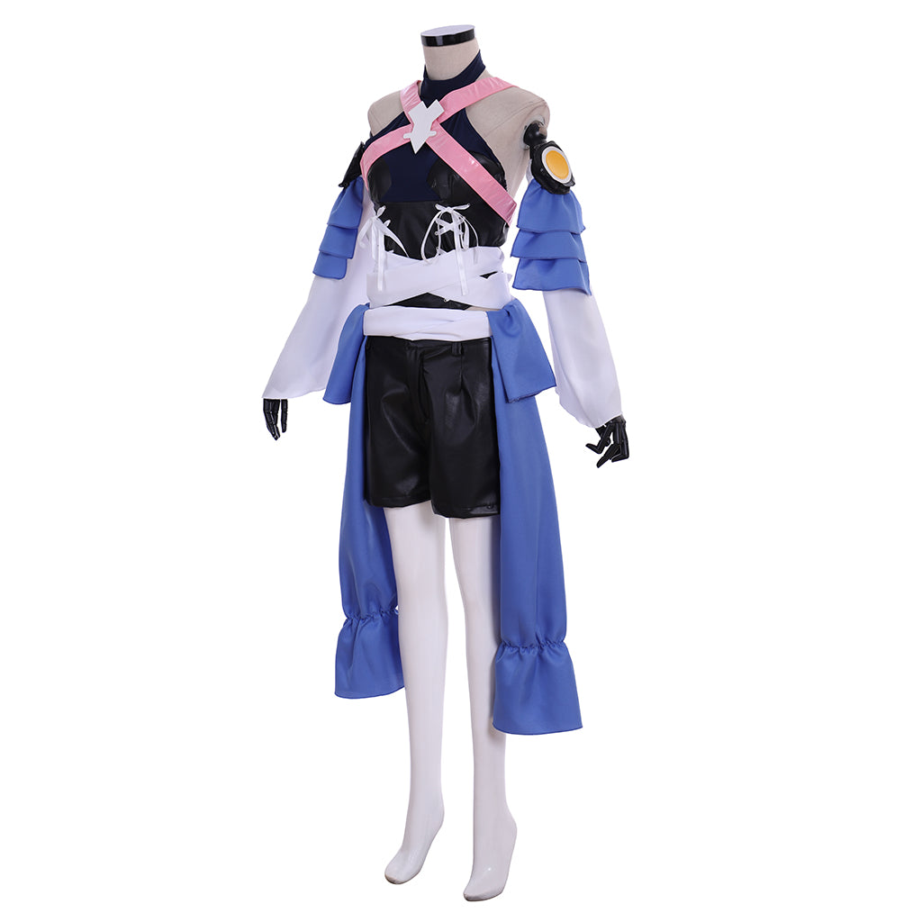 Kingdom Hearts Birth By Sleep Aqua Cosplay Costume | Astricos Game Series-Astricos
