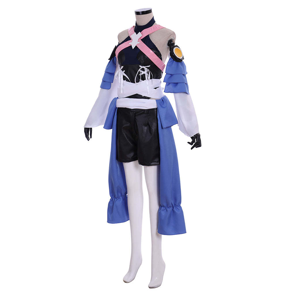 Kingdom Hearts Birth By Sleep Aqua Cosplay Costume | Astricos Game Series-Astricos