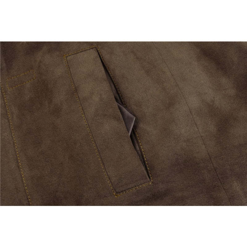 Han Solo Cosplay Costume - Premium Suede Jacket & Leather Belt Set for Star Wars Fans-Astricos