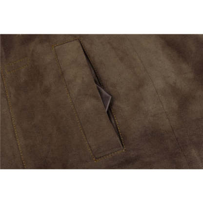 Han Solo Cosplay Costume - Premium Suede Jacket & Leather Belt Set for Star Wars Fans-Astricos