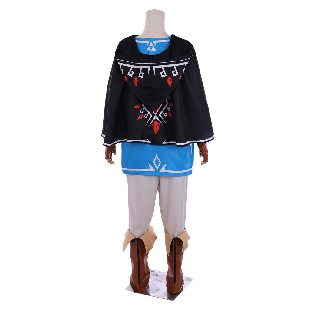 Zelda: Breath of the Wild Link Cosplay Costume - Authentic Hero Outfit Full Set-Astricos