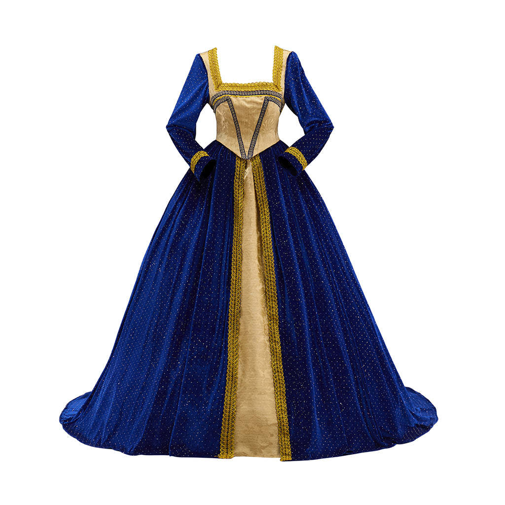 Elegant Women's Medieval Gothic Dress – Timeless Cosplay Costume