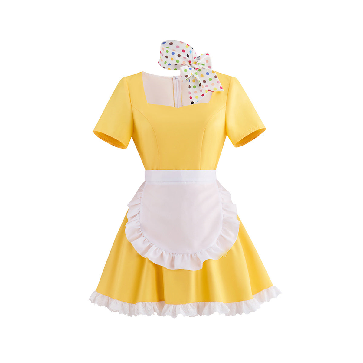 Official Replica Jenna Hunterson Waitress (2007 Movie) Cosplay Costume-Astricos