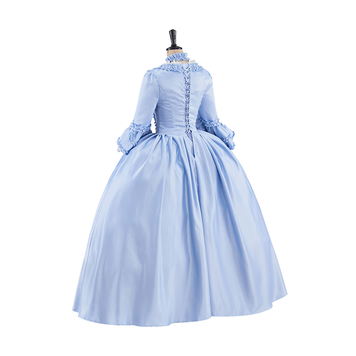 Elegant Rococo Light Blue Dress – Premium Cosplay Costume for Enthusiasts-Astricos