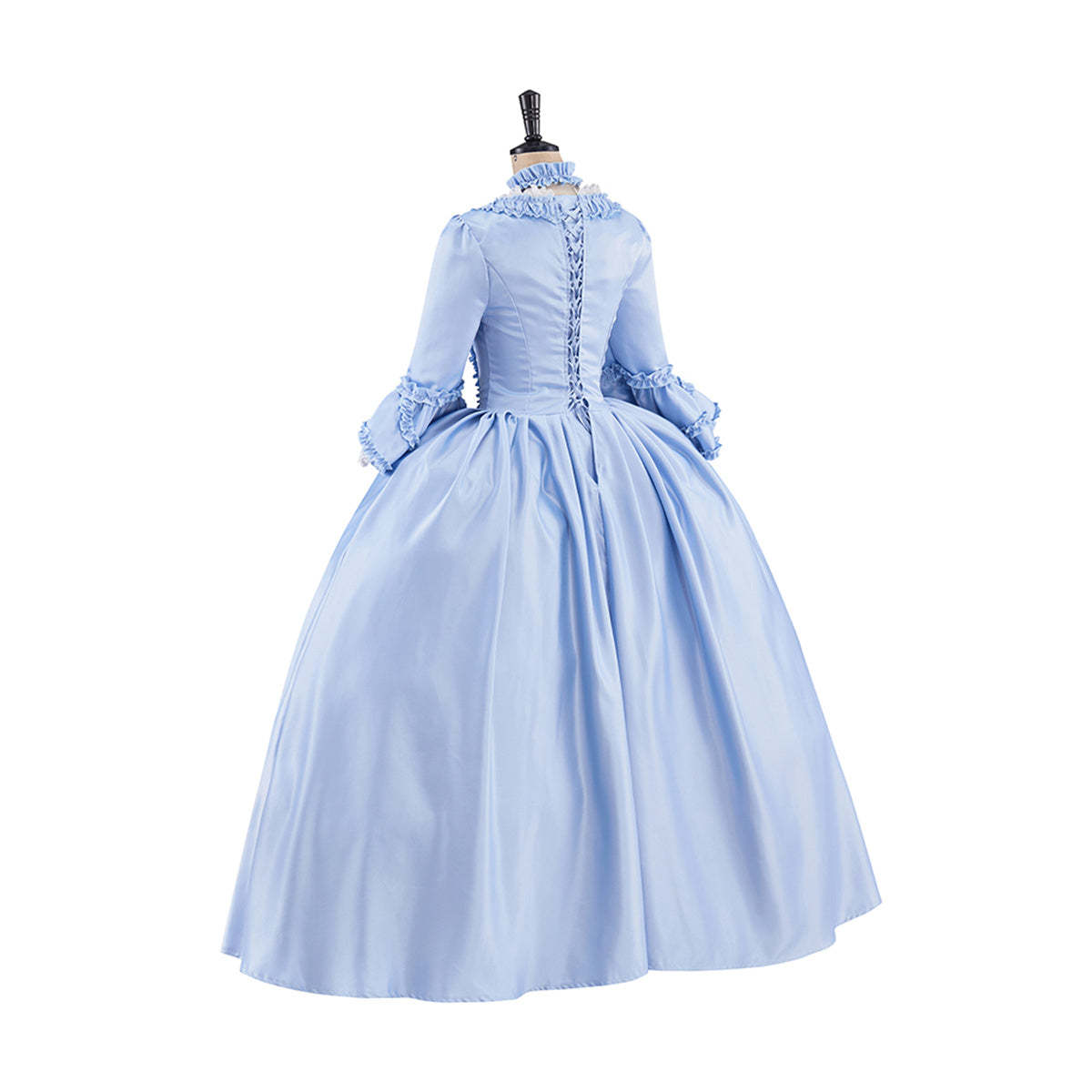 Elegant Rococo Light Blue Dress – Premium Cosplay Costume for Enthusiasts-Astricos