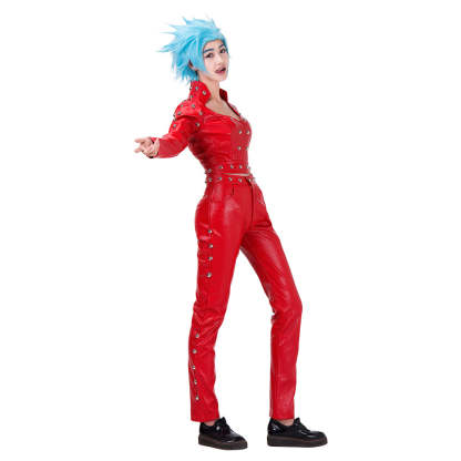 The Seven Deadly Sins Ban Cosplay Fox's Sin of Greed Costume - Premium Quality | Astricos-Astricos