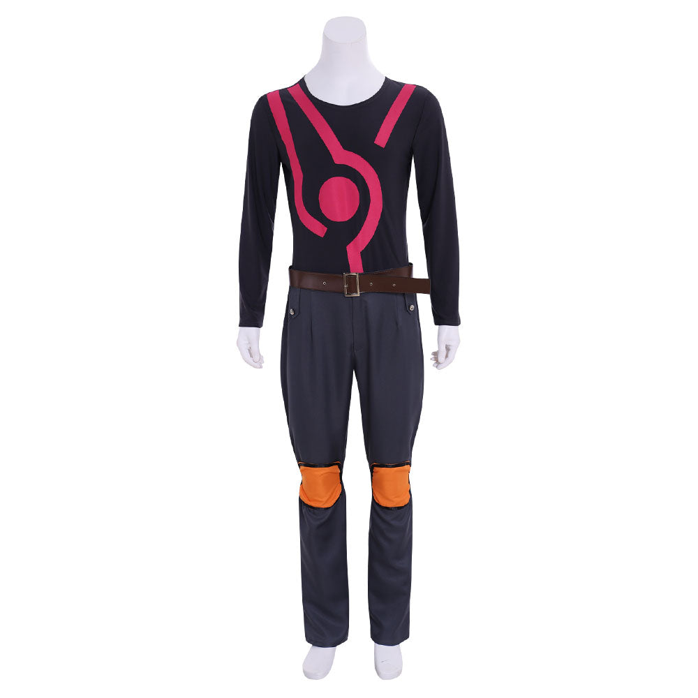 Yu-Gi-Oh! Fudo Yusei Cosplay Costume - Premium Anime Game Outfit-Astricos