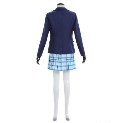 Shouko Nishimiya A Silent Voice Cosplay Costume - Authentic Anime School Uniform-Astricos