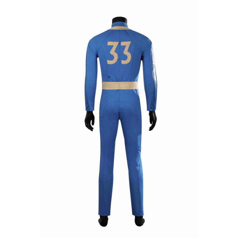 Fallout Overseer Hank Cosplay Costume for Men - Halloween & Carnival Suit-Astricos