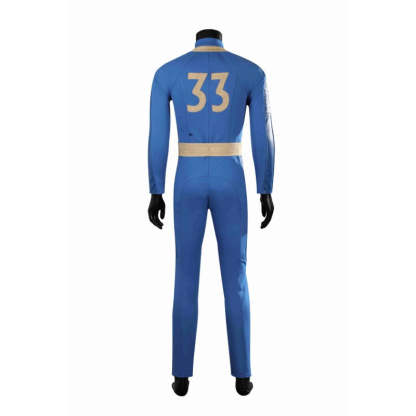 Fallout Overseer Hank Cosplay Costume for Men - Halloween & Carnival Suit-Astricos