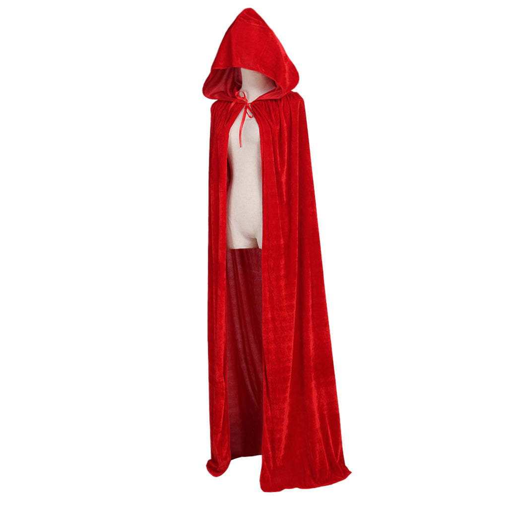 Vampire Cape Medieval Hooded Robe - Premium Cosplay Costume for Gothic & Fantasy Events-Astricos