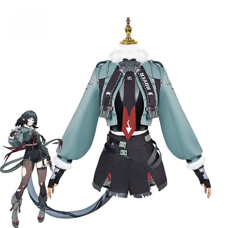 Zenless Zone Zero Jane Doe Cosplay Costume - Physical Anomaly Agent Uniform for Women-Astricos