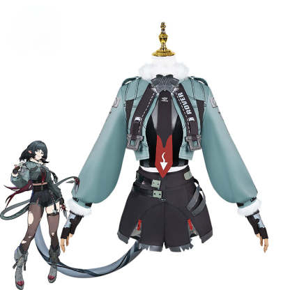 Zenless Zone Zero Jane Doe Cosplay Costume - Physical Anomaly Agent Uniform for Women-Astricos