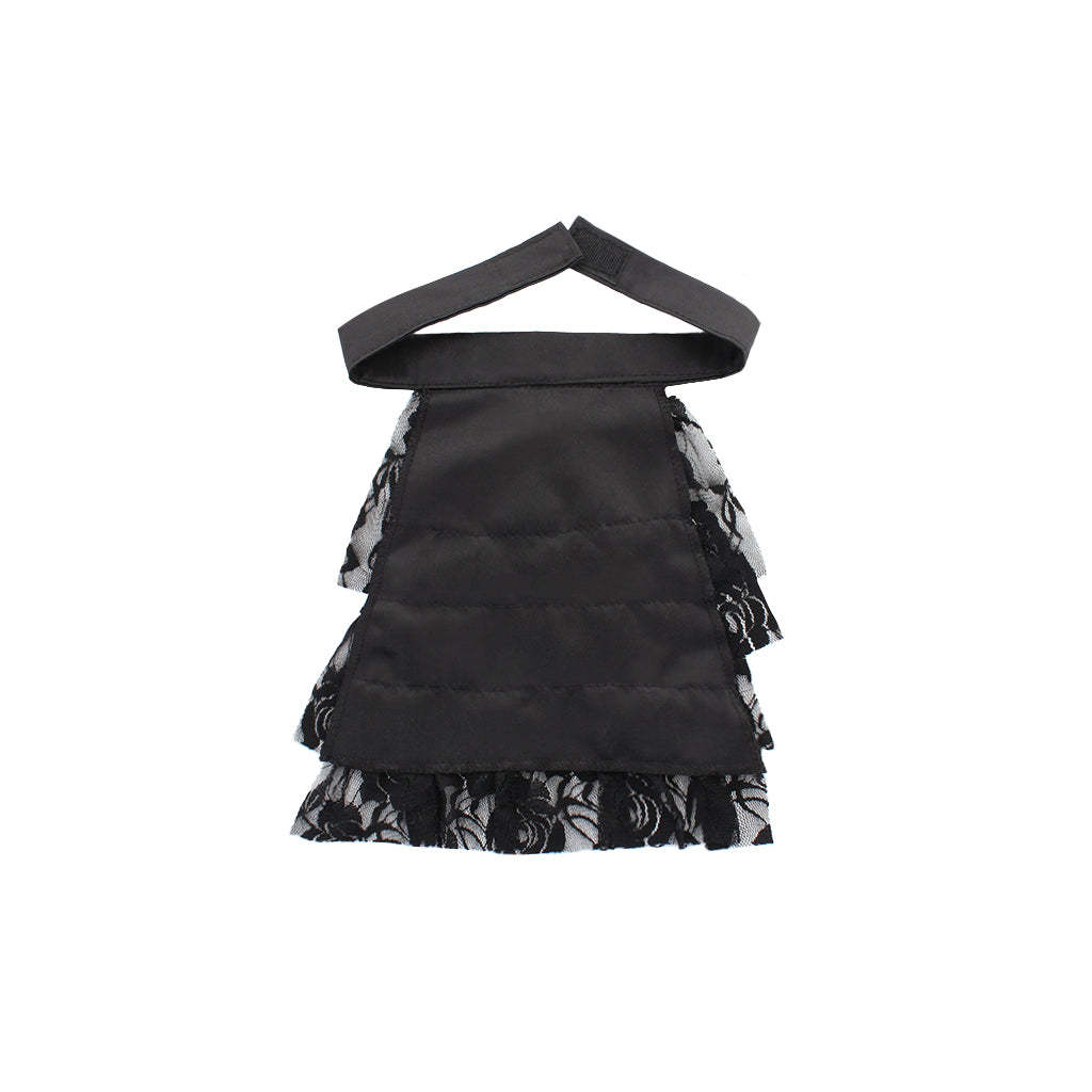 Victorian Black Lace Detachable Collar - Elegant Cosplay & Gothic Accessory-Astricos