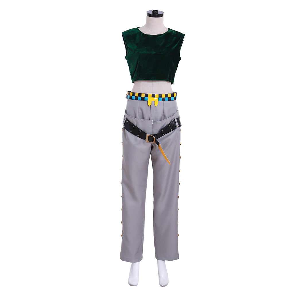 Jojo’s Bizarre Adventure Rohan Kishibe Premium Cosplay Costume | Astricos-Astricos