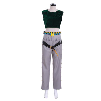 Jojo’s Bizarre Adventure Rohan Kishibe Premium Cosplay Costume | Astricos-Astricos