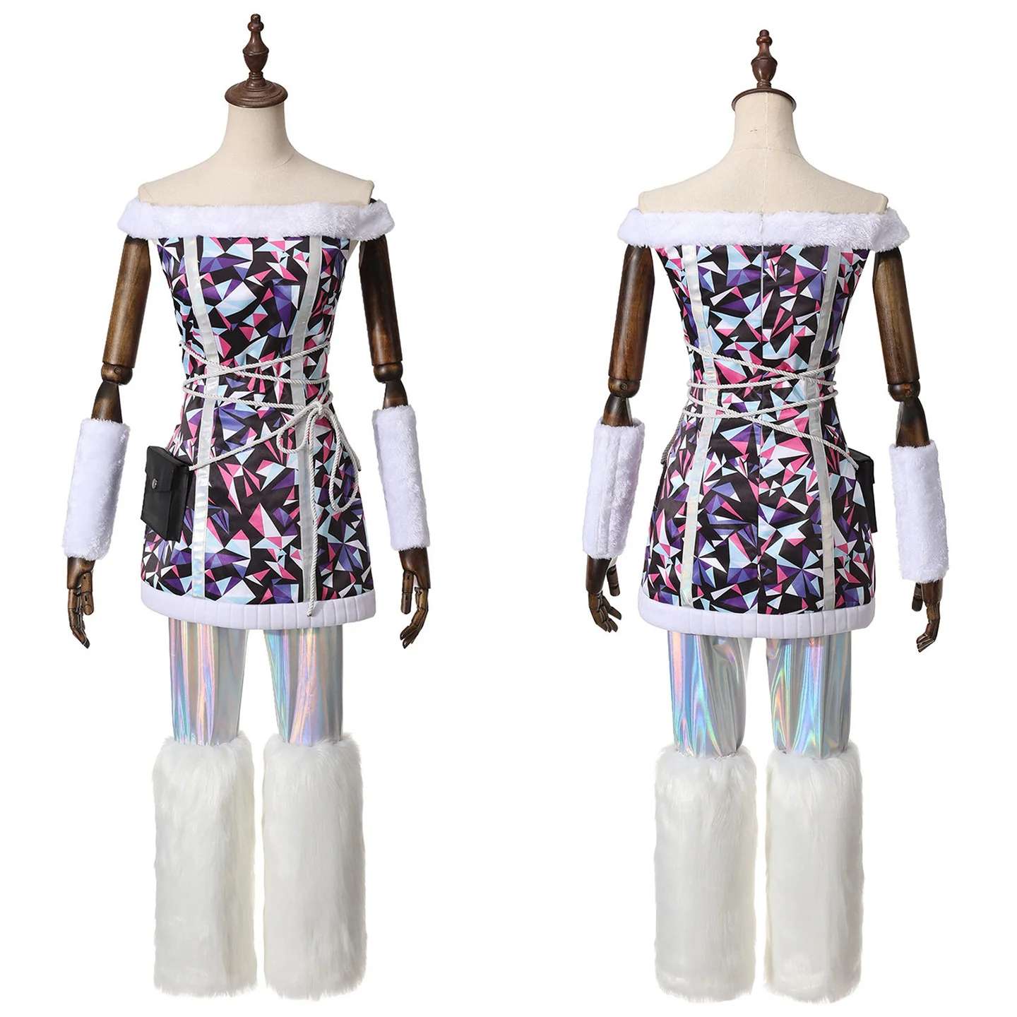 Monster High Abbey Bominable Custom Cosplay Outfit for Halloween Comic Con