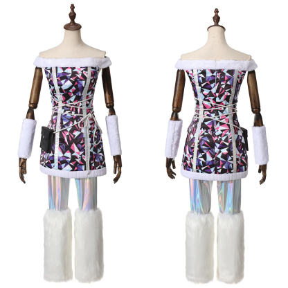 Monster High Abbey Bominable Custom Cosplay Outfit for Halloween Comic Con