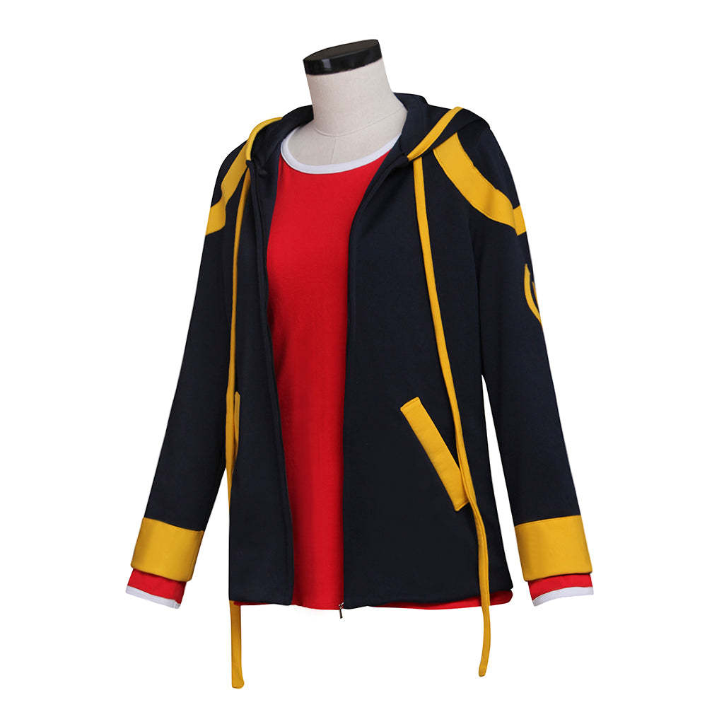 Mystic Messenger 707 Saeyoung Luciel Choi Cosplay Costume - Premium Game Outfit-Astricos
