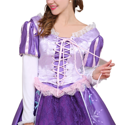 Disney Tangled Cosplay Costume Series - Rapunzel, Naveen, Mother Gothel Outfits | Astricos-Astricos
