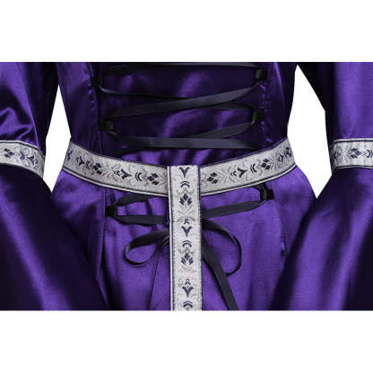 Medieval Vintage Southern Dress - Women's Halloween Cosplay Court Noble Robe with Bell Sleeves-Astricos