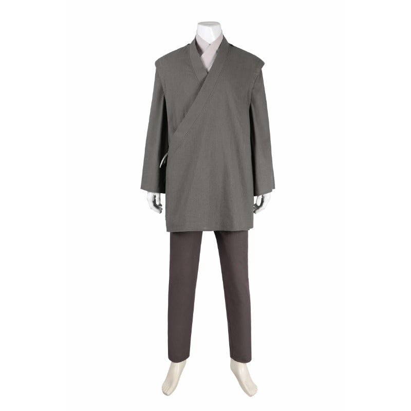 Premium Obi-Wan Kenobi Cosplay Costume Full Set - Jedi Knight Cloak for Halloween & Carnival-Astricos