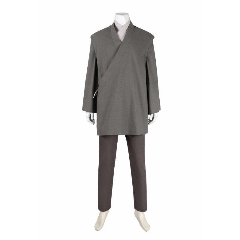 Premium Obi-Wan Kenobi Cosplay Costume Full Set - Jedi Knight Cloak for Halloween & Carnival-Astricos
