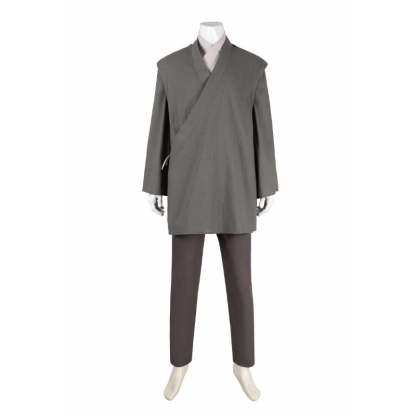 Premium Obi-Wan Kenobi Cosplay Costume Full Set - Jedi Knight Cloak for Halloween & Carnival-Astricos