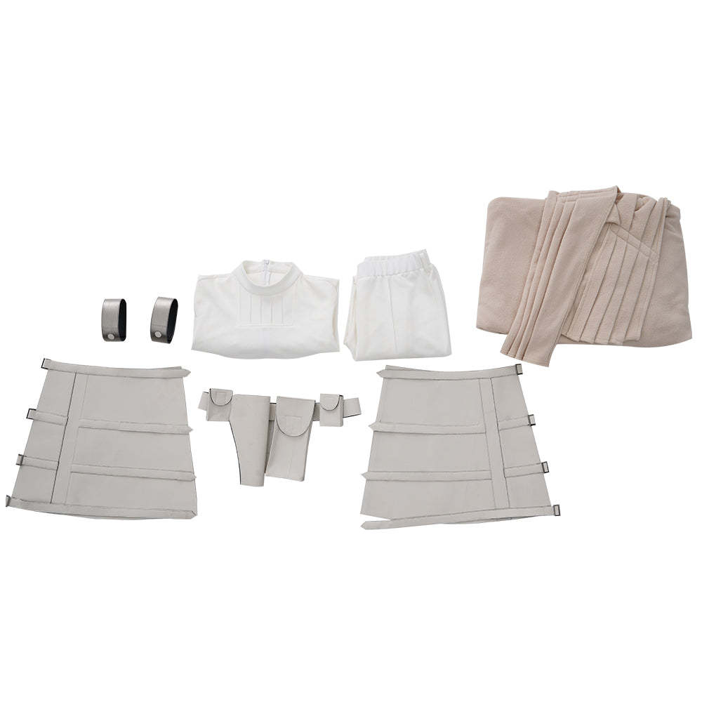 Star Wars Padmé Amidala Cosplay Costume Full Set with Shoes | Astricos-Astricos