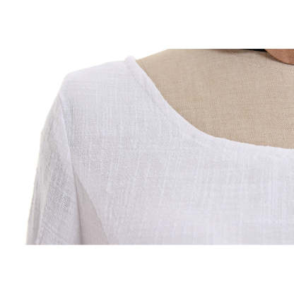 Medieval White Robe Dress for Renaissance, Regency & Tudor Themed Events | Astricos-Astricos