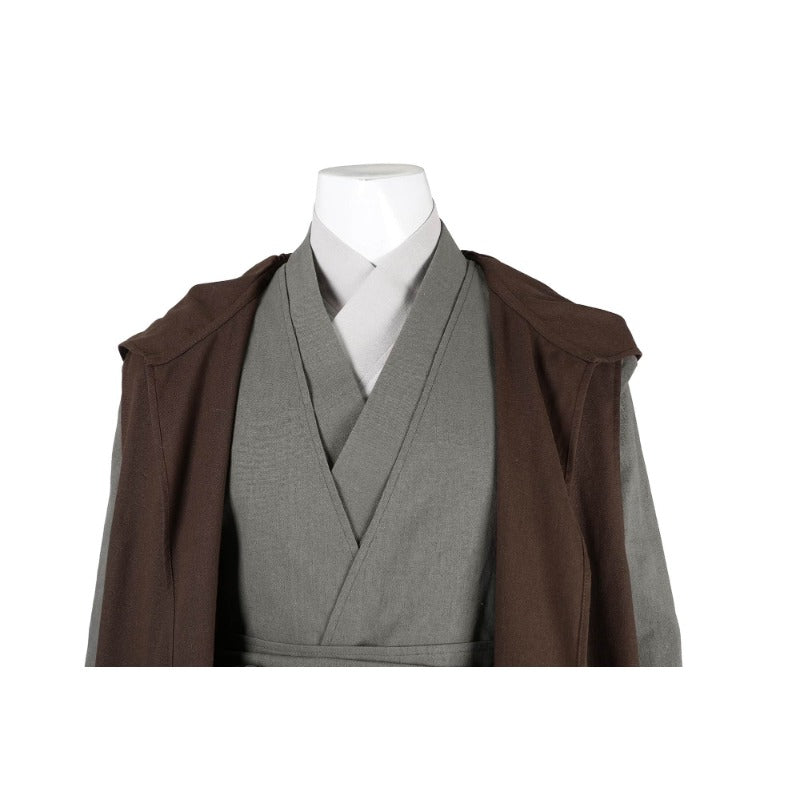 Premium Obi-Wan Kenobi Cosplay Costume Full Set - Jedi Knight Cloak for Halloween & Carnival-Astricos