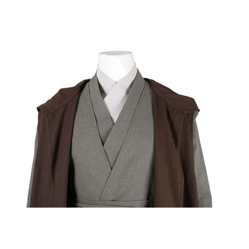 Premium Obi-Wan Kenobi Cosplay Costume Full Set - Jedi Knight Cloak for Halloween & Carnival-Astricos