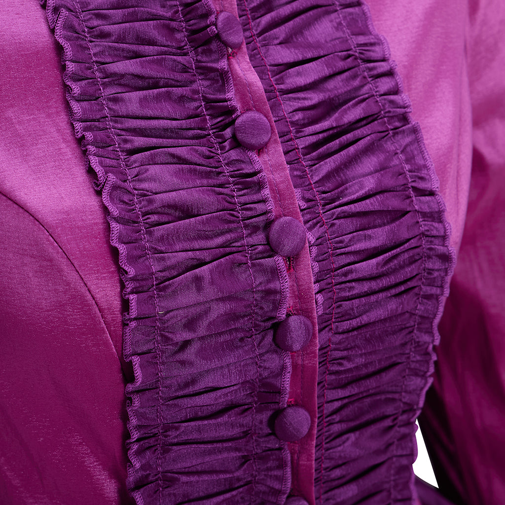 Victoria Rose Pink Cosplay Dress – Elegant & Detailed Women's Costume | Astricos-Astricos