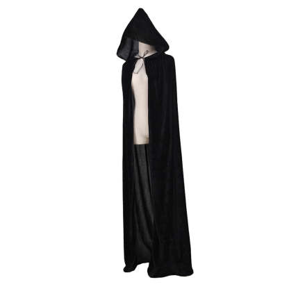 Vampire Cape Medieval Hooded Robe - Premium Cosplay Costume for Gothic & Fantasy Events-Astricos