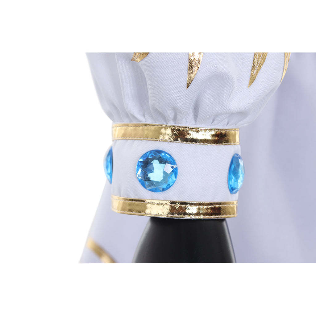 Lana White Sorceress Costume - Enchanting Sorceress of the Woods Cosplay Outfit-Astricos