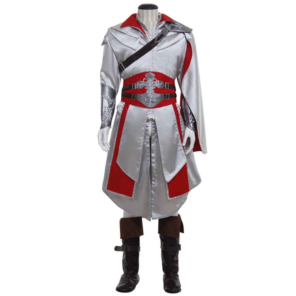 Ezio & Connor Assassin's Creed Full Cosplay Costume Set with Shoes | Astricos-Astricos