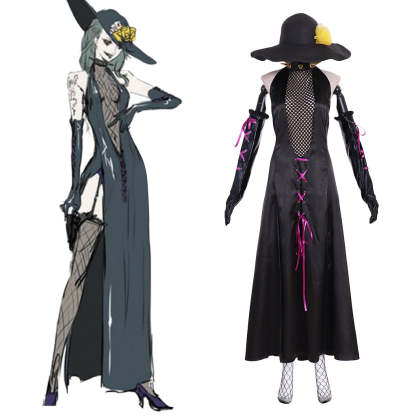 Persona 5 Sae Niijima Shadow Self Cosplay Costume - Authentic Megami Tensei Outfit-Astricos