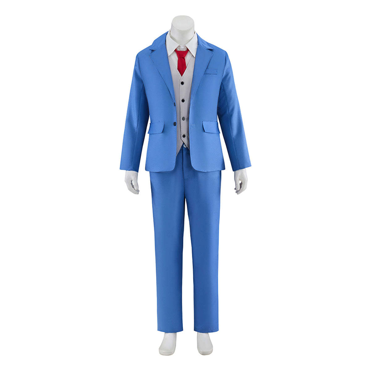 Phoenix Wright Ace Attorney Cosplay Costume - Naruhodo Ryuichi Outfit for Halloween & Festivals-Astricos