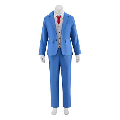 Phoenix Wright Ace Attorney Cosplay Costume - Naruhodo Ryuichi Outfit for Halloween & Festivals-Astricos