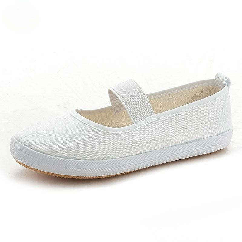 Super Danganronpa 2 Mikan Tsumiki White School Sport Cosplay Shoes-Astricos