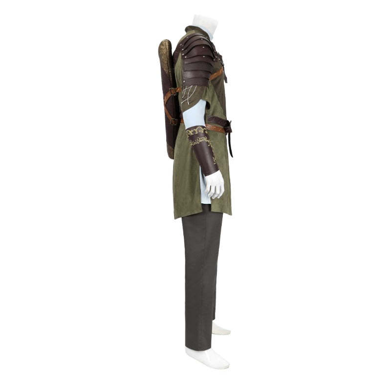 Legolas Elf Prince Cosplay Costume Full Set with Cloak - Lord of the Rings-Astricos