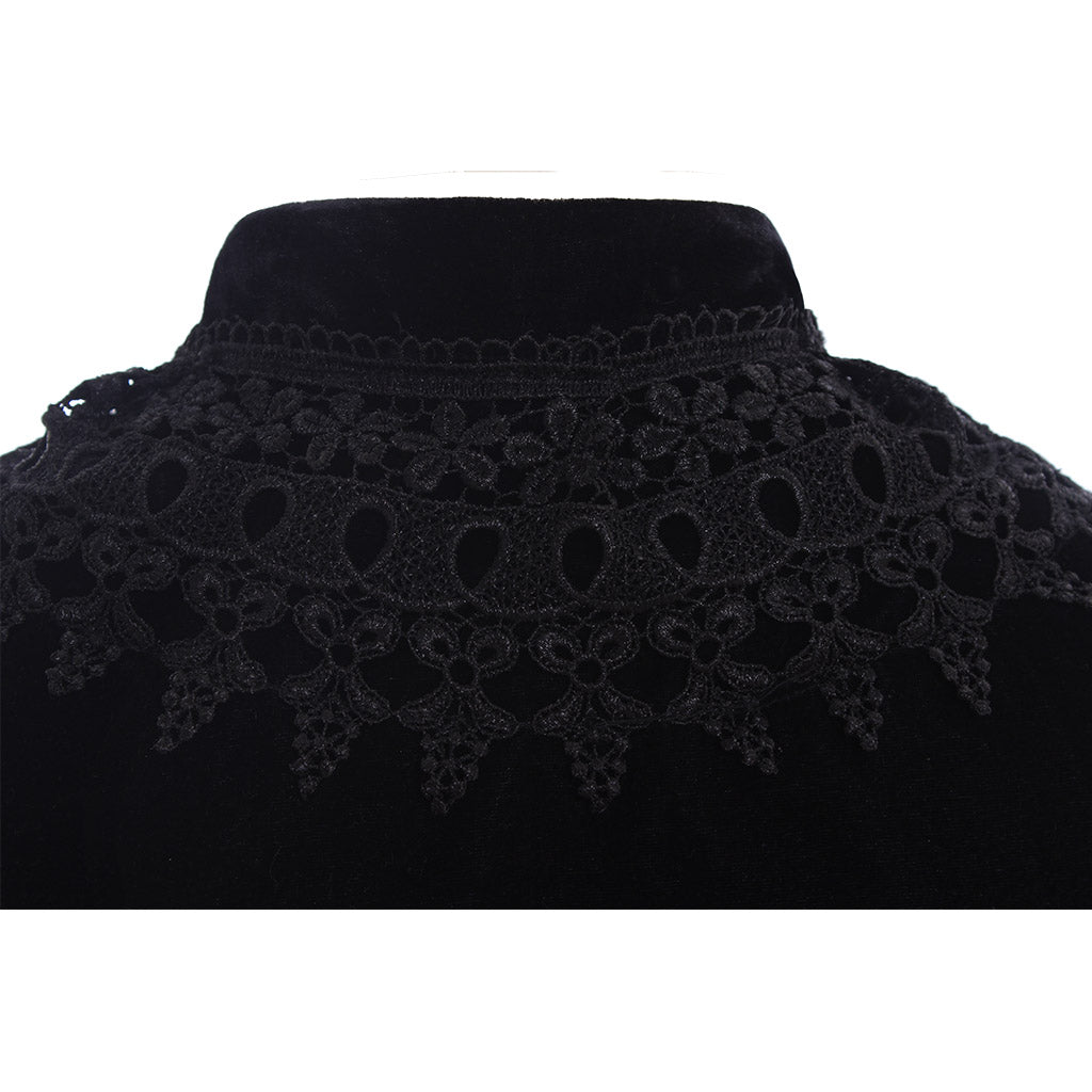 Majestic Velvet Knight Cape - Halloween Vampire Reaper Cosplay Cloak for Men & Women | Astricos-Astricos