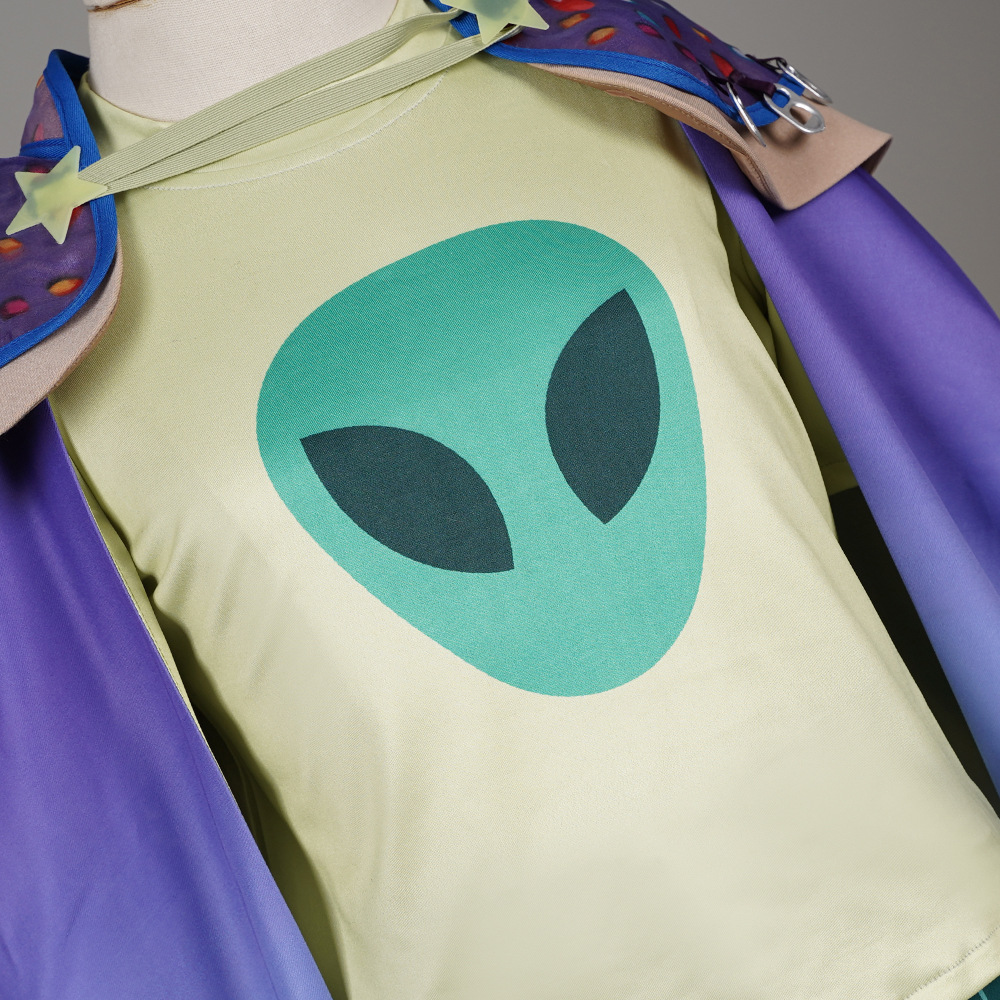 Elio Space Agent Cosplay Costume - Alien Outfit Movie Character Cosplay Suit for Adults-Astricos