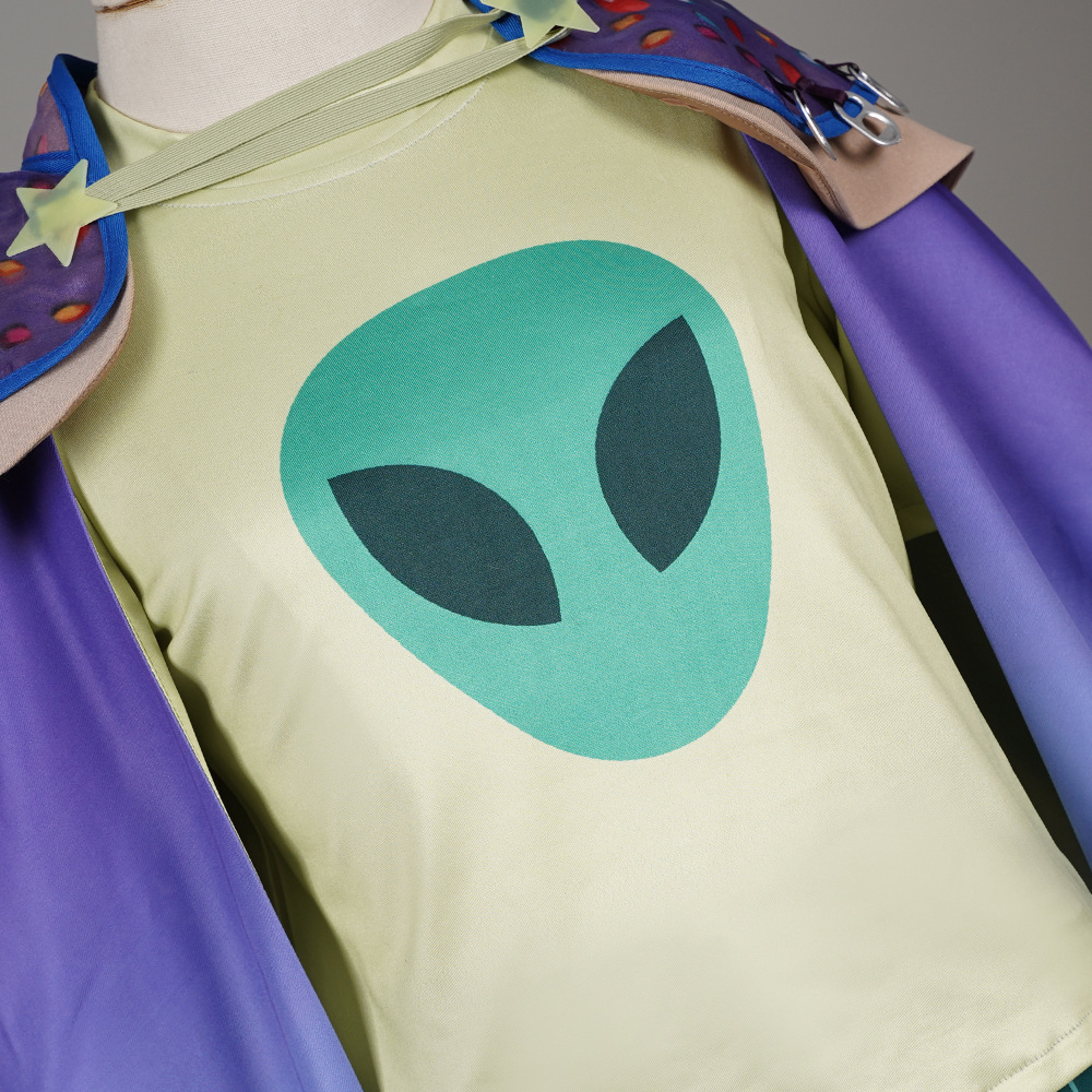 Elio Space Agent Cosplay Costume - Alien Outfit Movie Character Cosplay Suit for Adults-Astricos