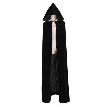 Vampire Cape Medieval Hooded Robe - Premium Cosplay Costume for Gothic & Fantasy Events-Astricos