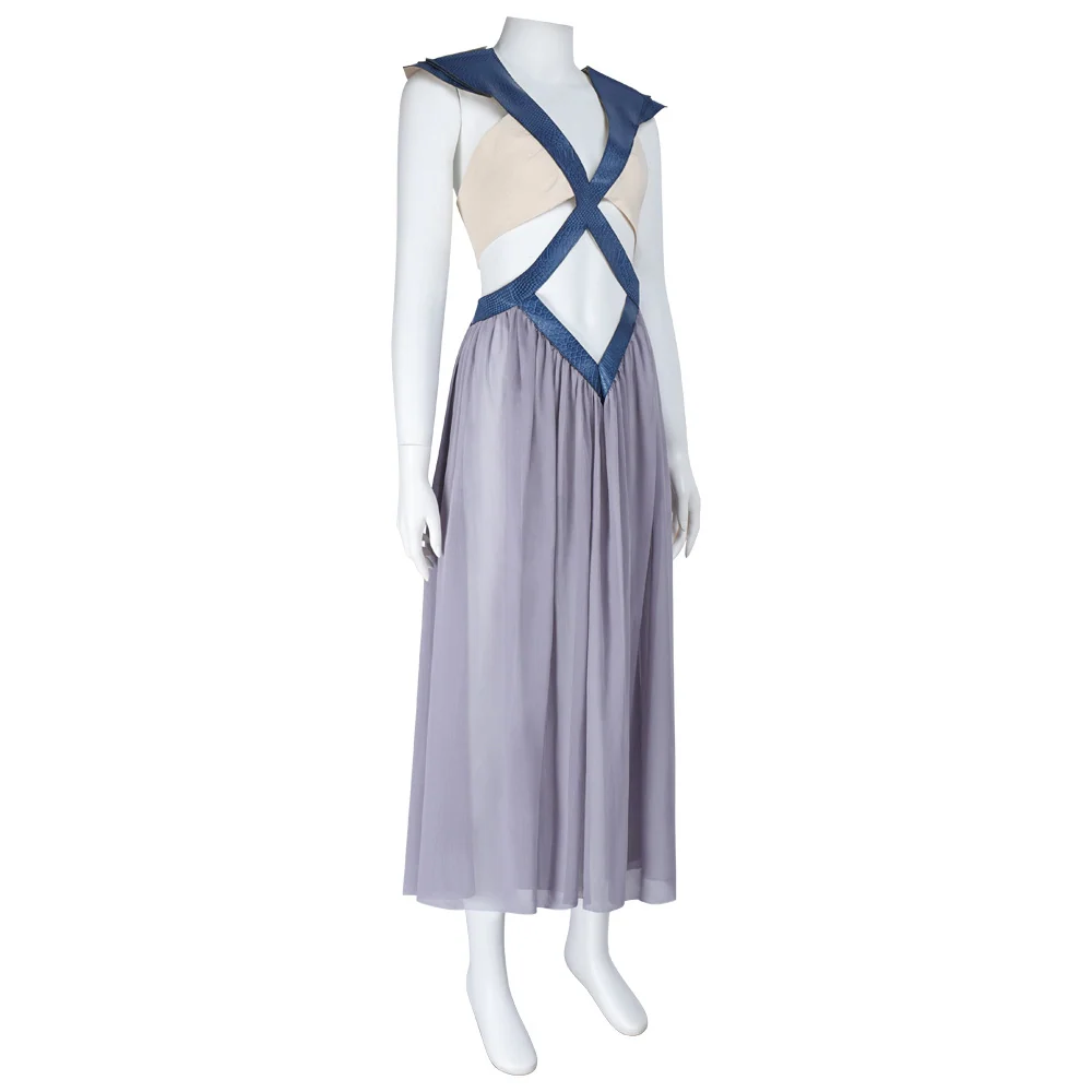 Game of Thrones Daenerys Backless Dress Cosplay Costume Custom For Halloween Comic Con