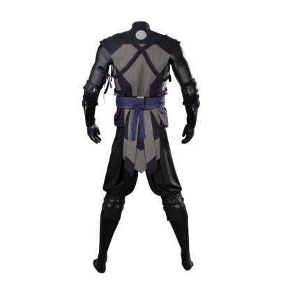 Mortal Kombat 1 Smoke Cosplay Costume Full Set with Mask for Halloween & Parties-Astricos